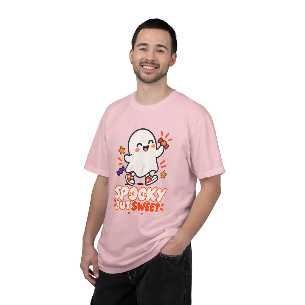 Spooky but Sweet Ghost T-Shirt | Cute Halloween Graphic Tee