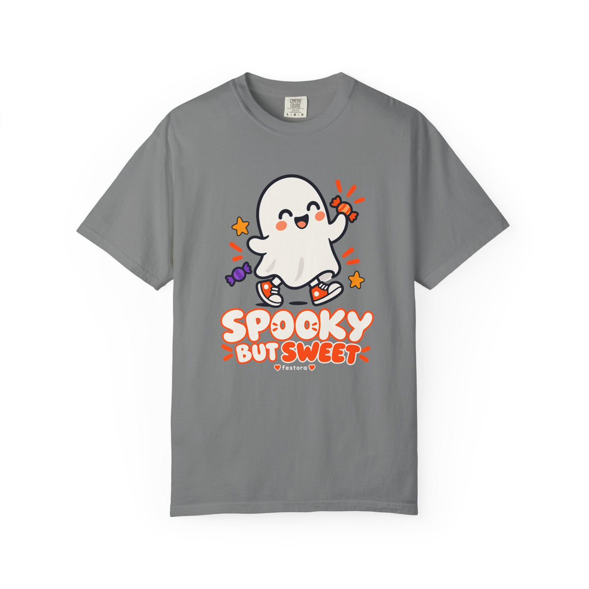 Spooky but Sweet Ghost T-Shirt | Cute Halloween Graphic Tee