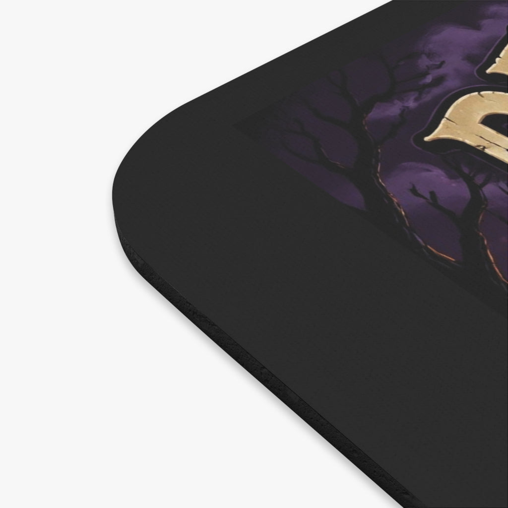 Mouse Pad — "Dead Tired but Still Slaying" Gothic Skull Desk Mat