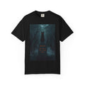 Halloween Black Cat T-Shirt — "Among the Lovers the Brave are Called" Gothic Moonlight Tee