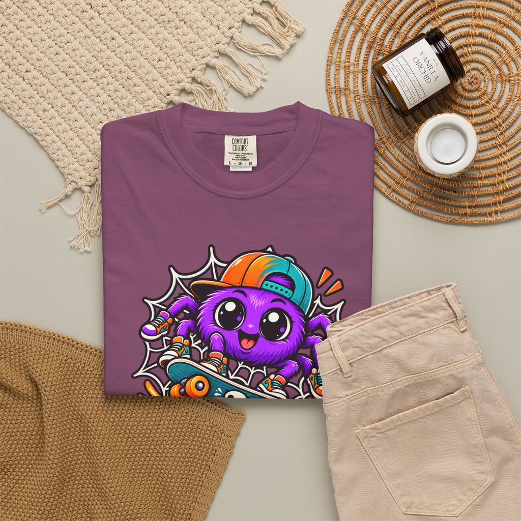 Web Surfing Champion – Cute Halloween Spider T-Shirt