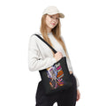 Halloween Skeleton Tote Bag — "Bad Hair Day? I Call It Halloween Everyday" Graphic