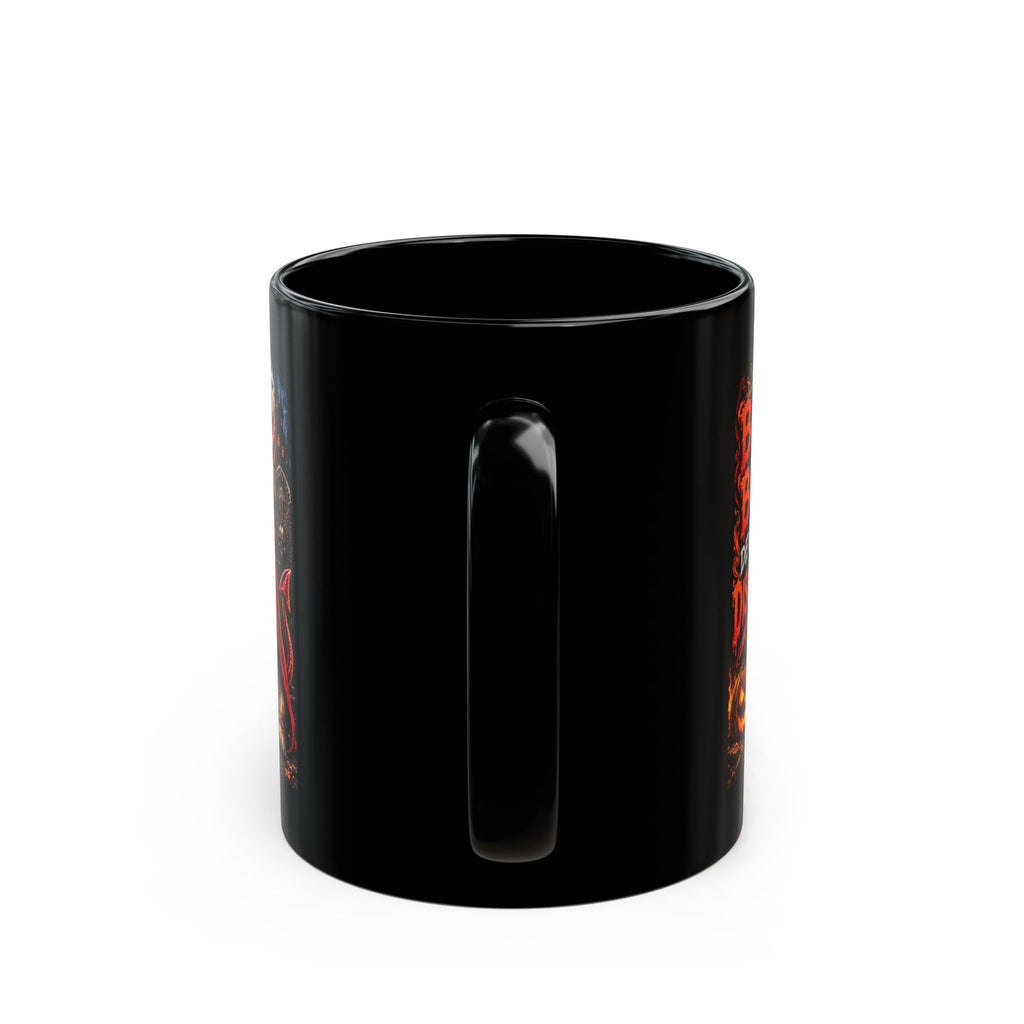 Bad Boy Devil in Disguise Mug — Halloween Bulldog Coffee Cup