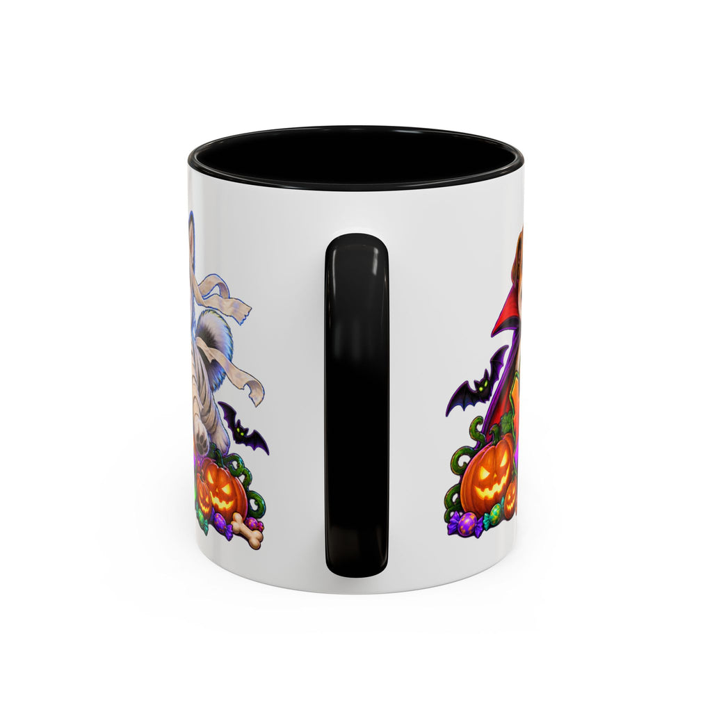 Howl-O-Ween Troublemakers Costume Dogs Halloween White Mug