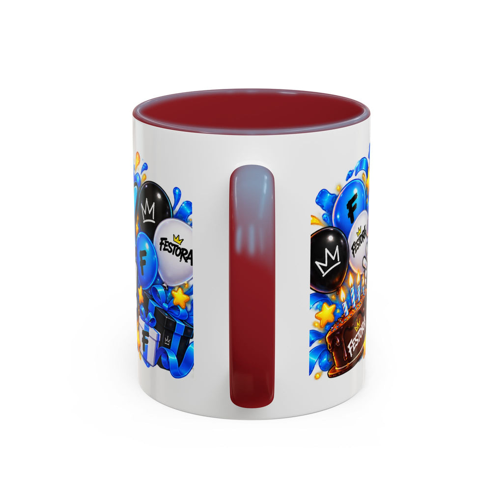 Festora Bot Birthday Mug – Birthday Mode Activated Robot Coffee Cup