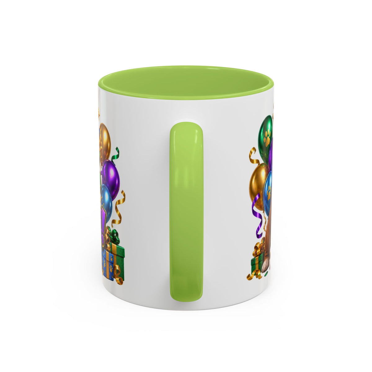 Built to Party English Bulldog Birthday White Mug