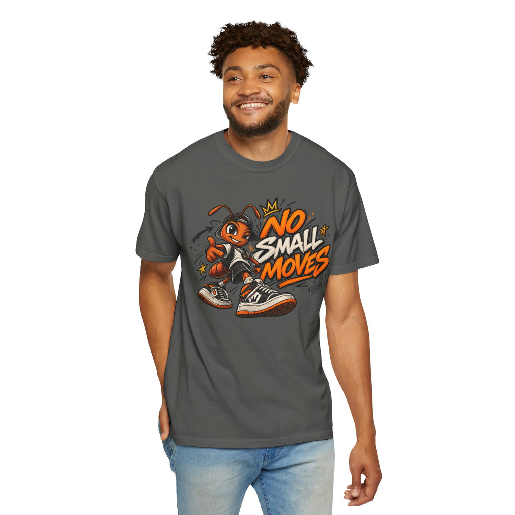 No Small Moves T-Shirt — Retro Sneaker Character Graphic Tee
