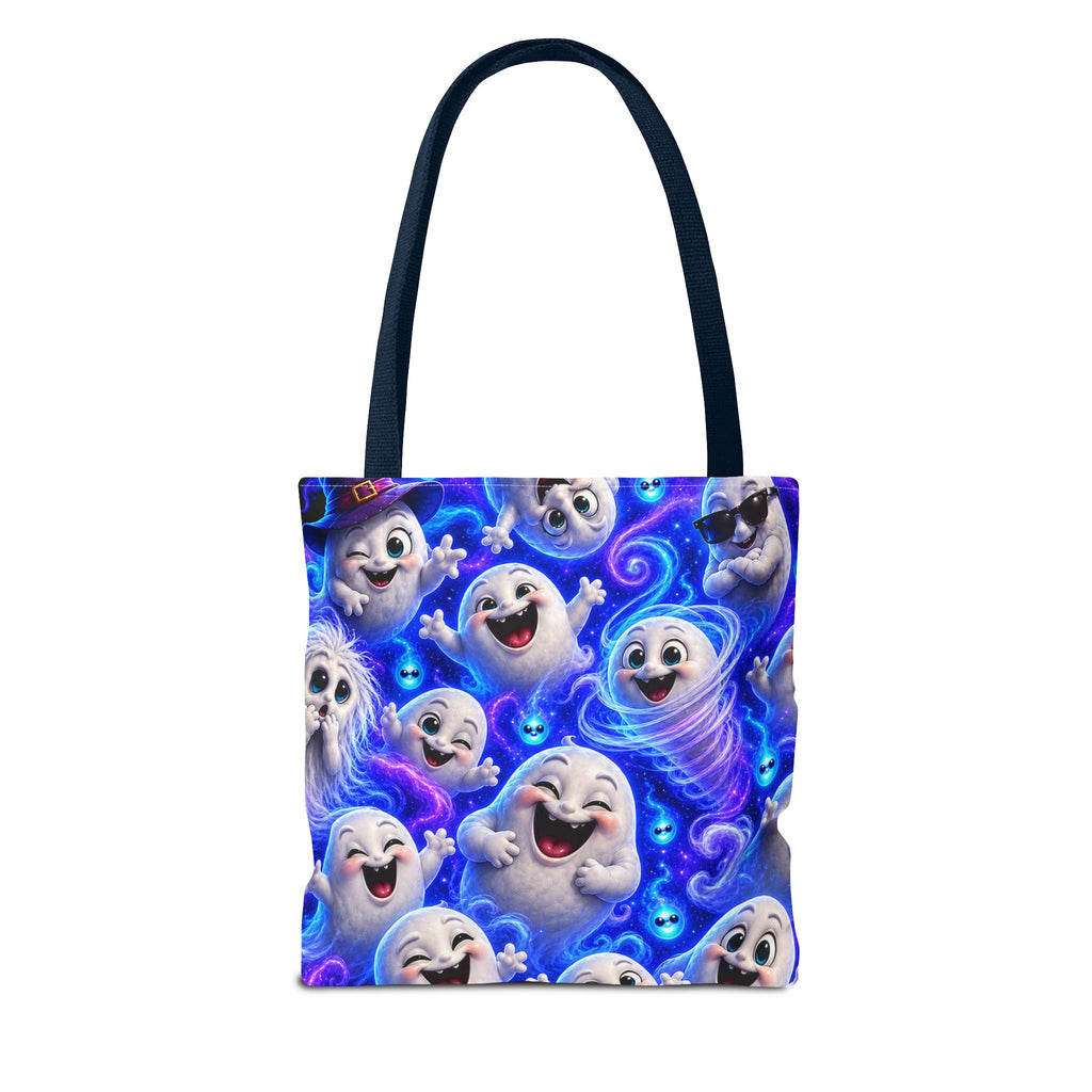 Ghost Friends Tote Bag — Cute Halloween Spirits All-Over Print