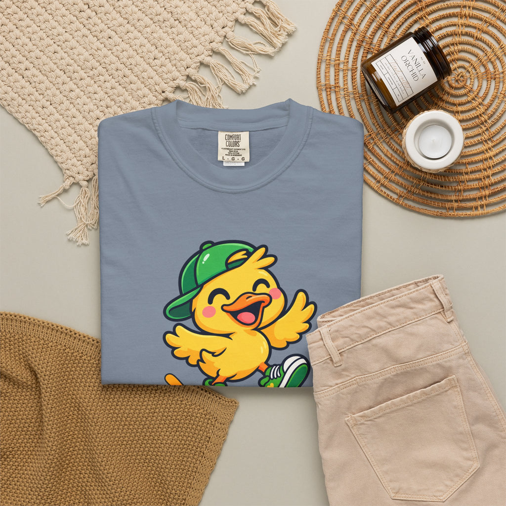 Just Ducky! – Cute Happy Duck Graphic T-Shirt