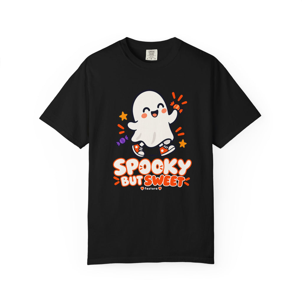 Spooky but Sweet Ghost T-Shirt | Cute Halloween Graphic Tee