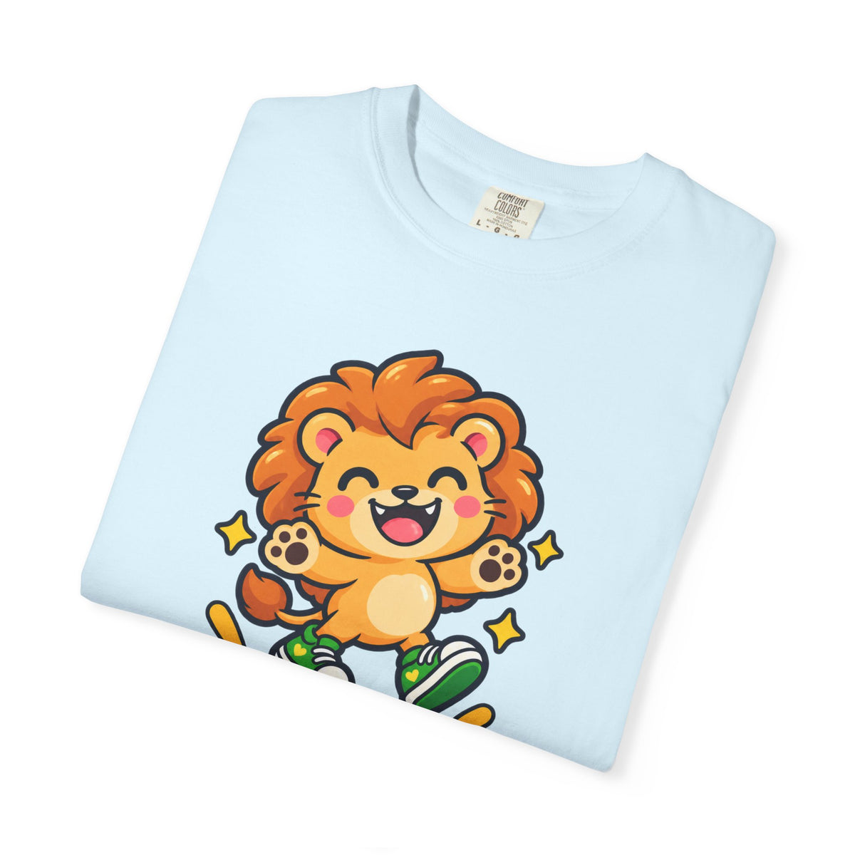Stay Roarsome – Cute Happy Lion Graphic T-Shirt