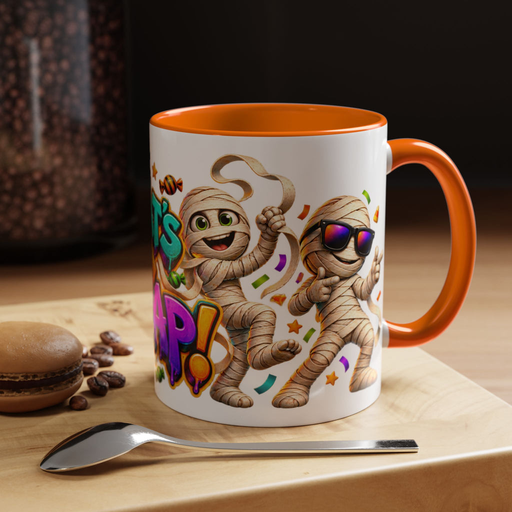 That’s a Wrap Funny Halloween Mummy Party White Mug