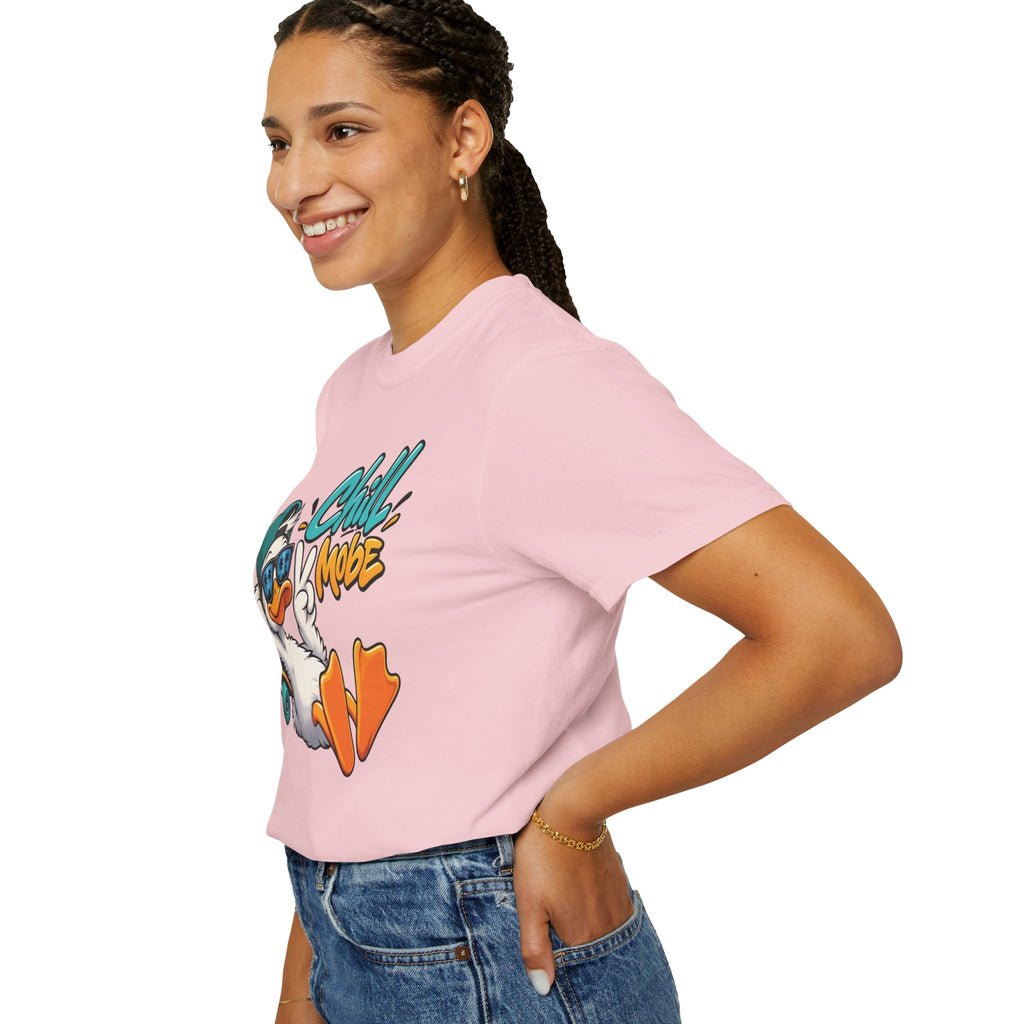 Chill Mode Duck Graphic T-Shirt | Festora Everyday