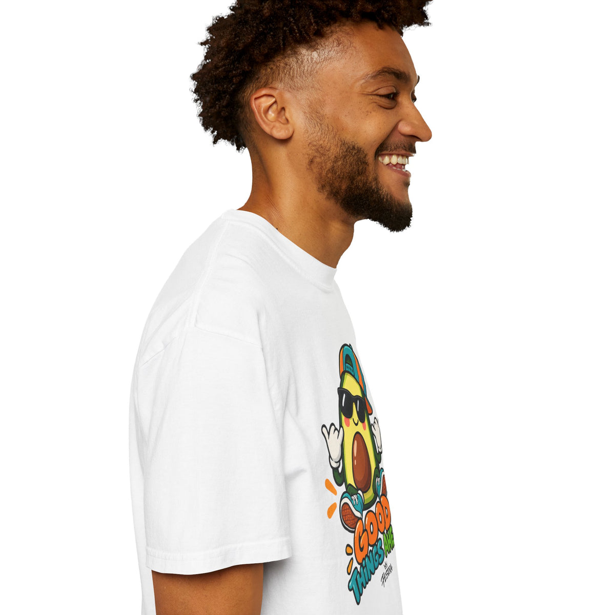 Good Things Ahead Avocado Graphic T-Shirt | Festora Everyday