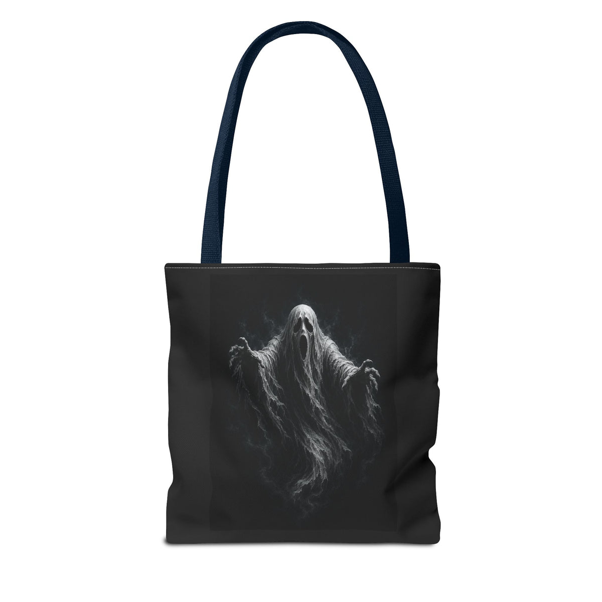 Ghostly Spirit Tote Bag — Spooky Halloween All-Over Print