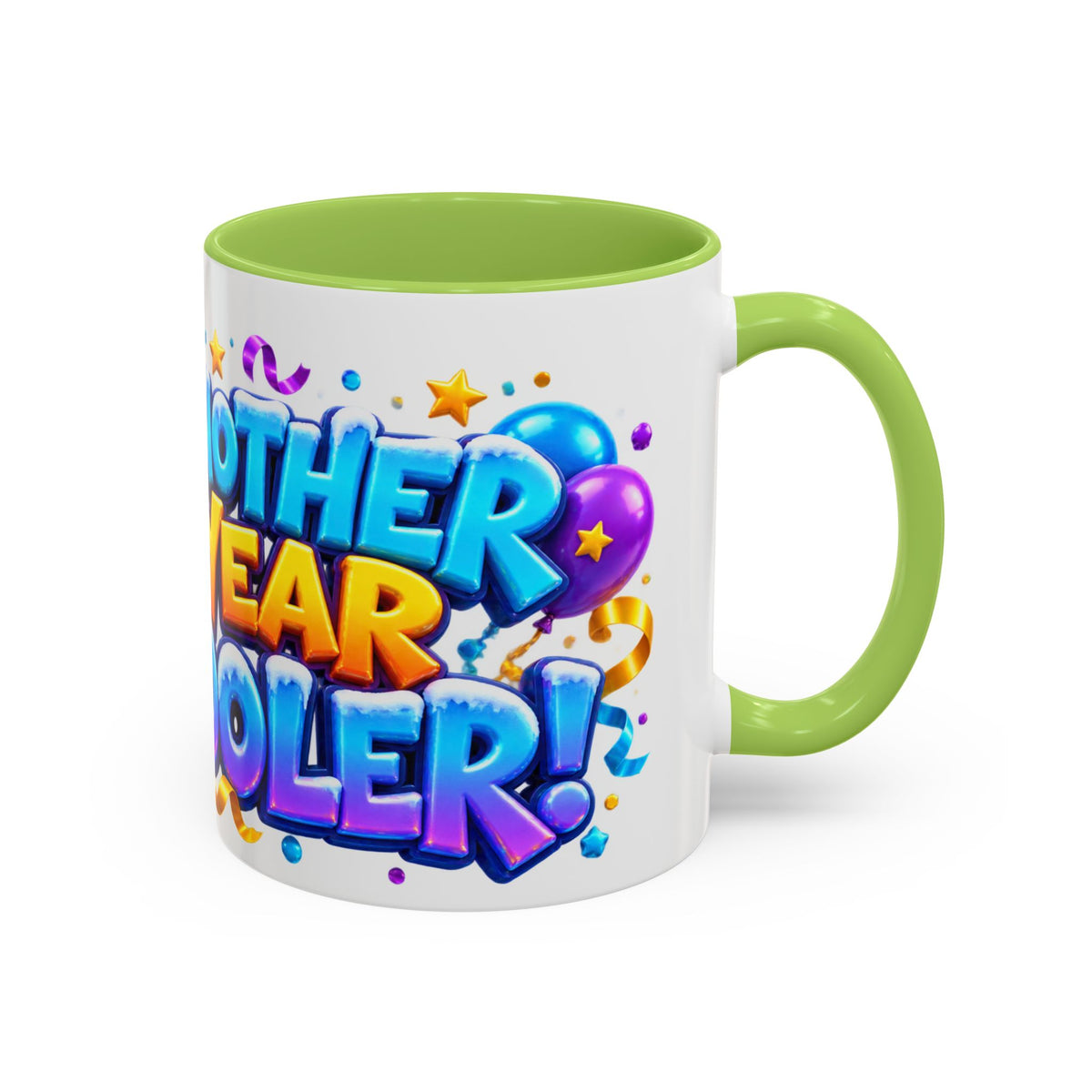 Another Year Cooler Penguin Birthday White Mug