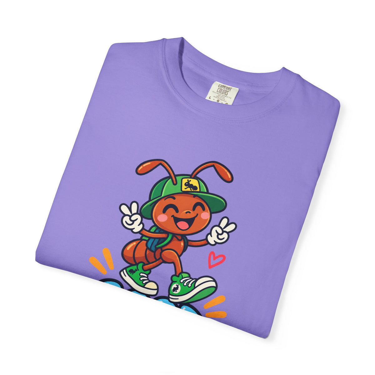 Good Vibes – Happy Ant Graphic T-Shirt