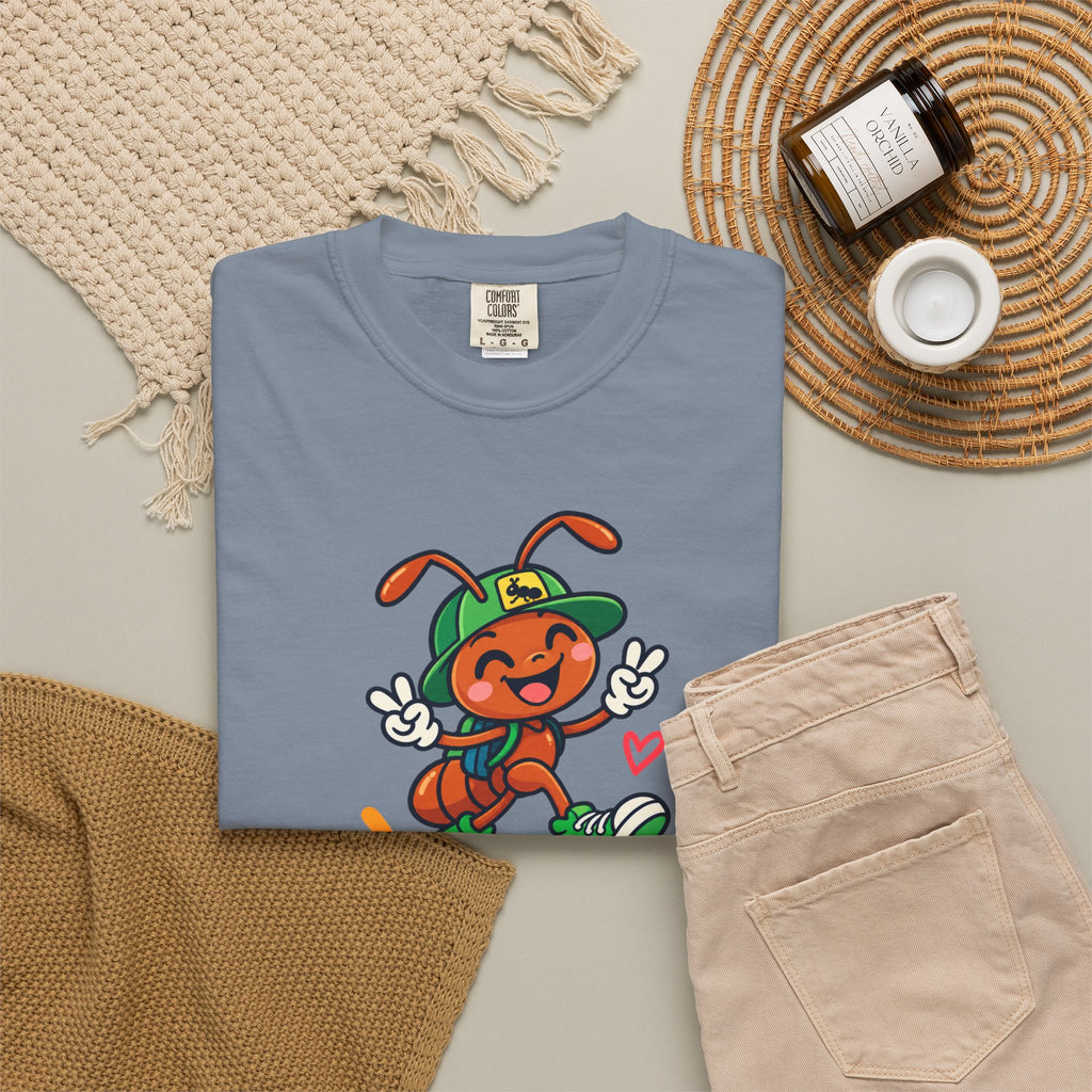 Good Vibes – Happy Ant Graphic T-Shirt