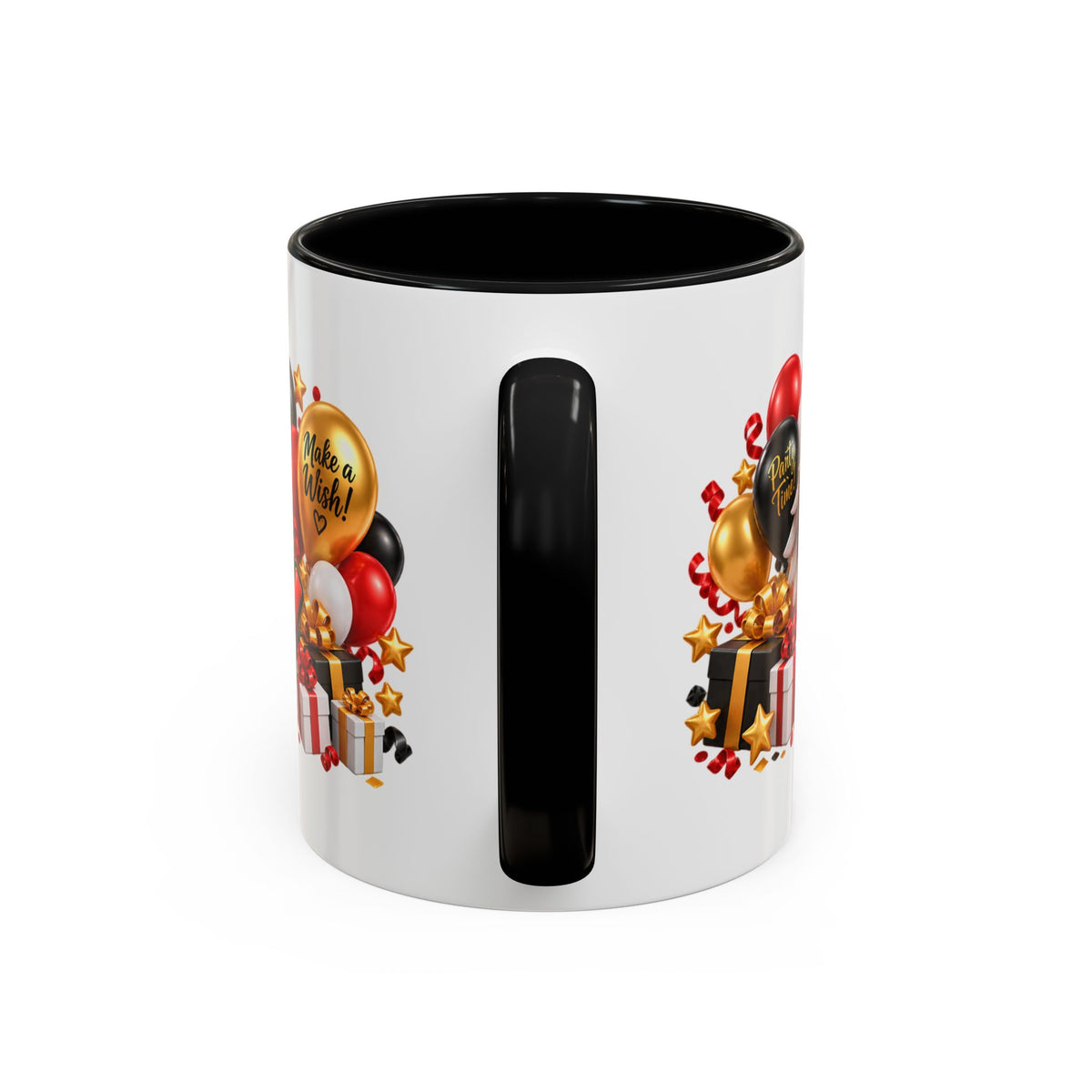 Happy Birthday Eagle Mug – Colorful 3D Birthday Gift – White Coffee Mug