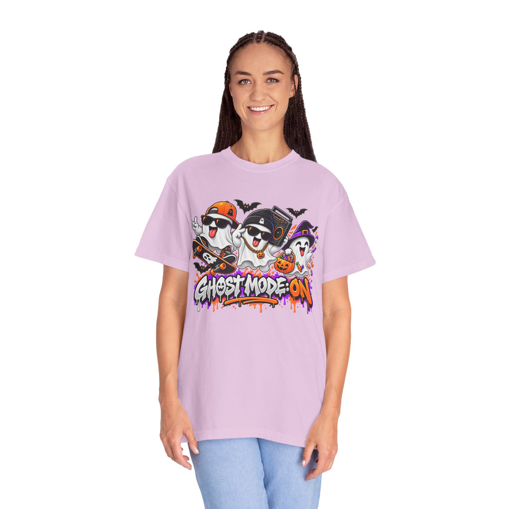 Ghost Mode: ON – Halloween Ghosts Graphic T-Shirt