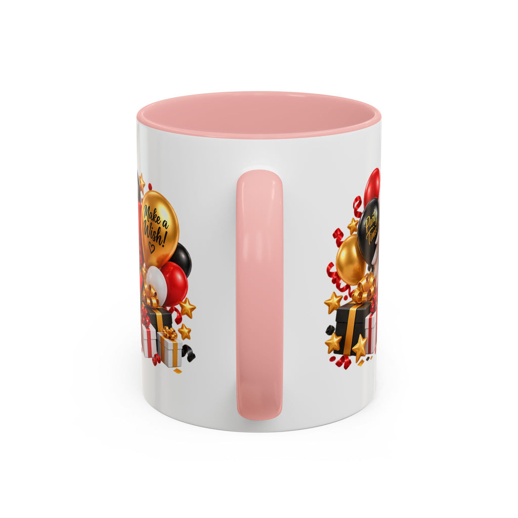 Happy Birthday Eagle Mug – Colorful 3D Birthday Gift – White Coffee Mug