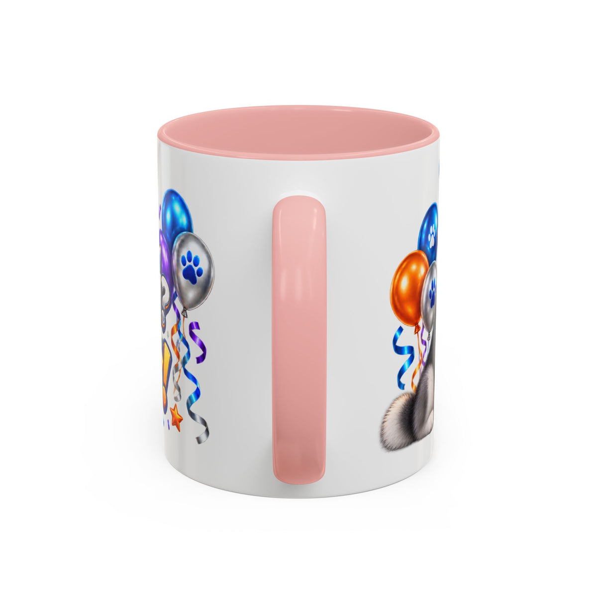 Howl Old Am I Siberian Husky Birthday White Mug