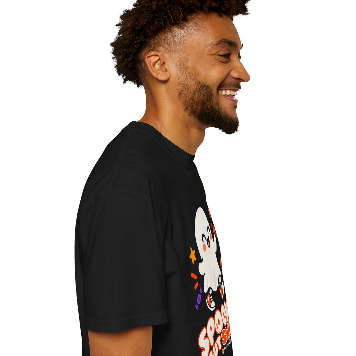 Spooky but Sweet Ghost T-Shirt | Cute Halloween Graphic Tee