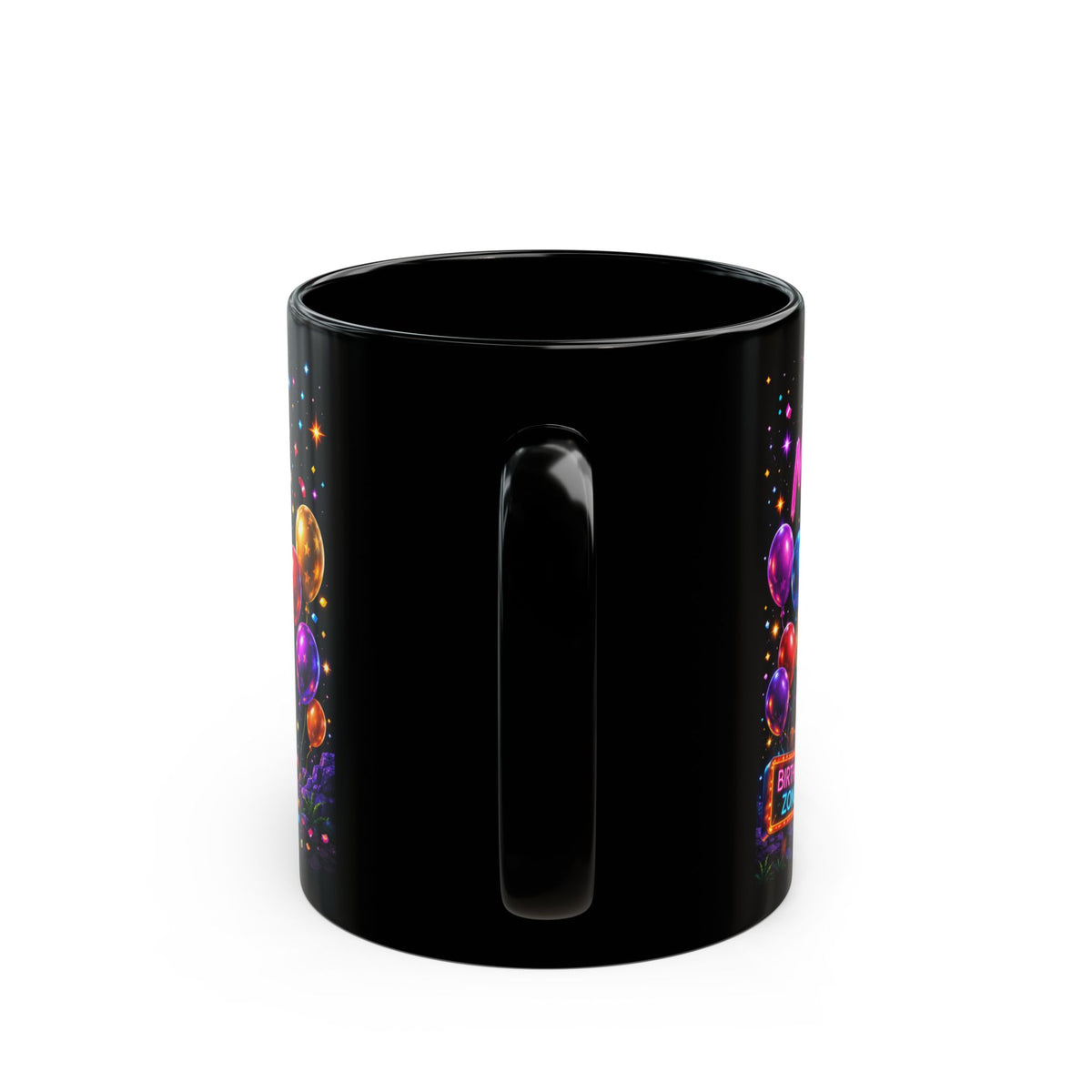 Alien Birthday Mug — Colorful UFO Party Coffee Cup (11oz & 15oz)