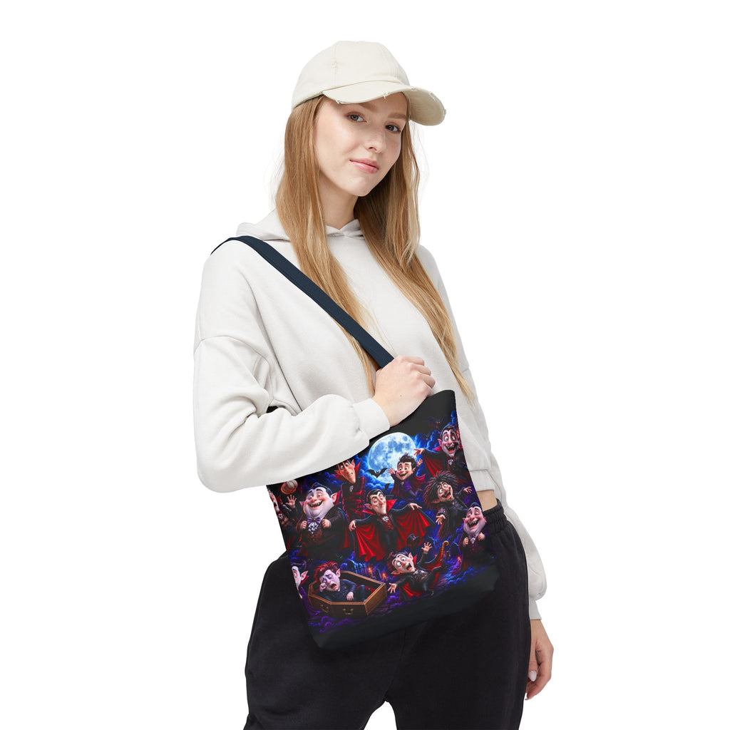 Vampire Night All-Over Print Tote Bag