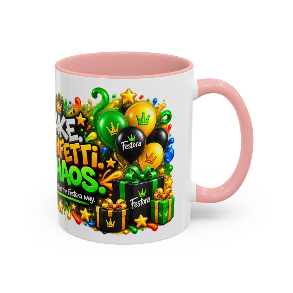 Festora Ant Birthday Mug – Cake Confetti Chaos Coffee Cup