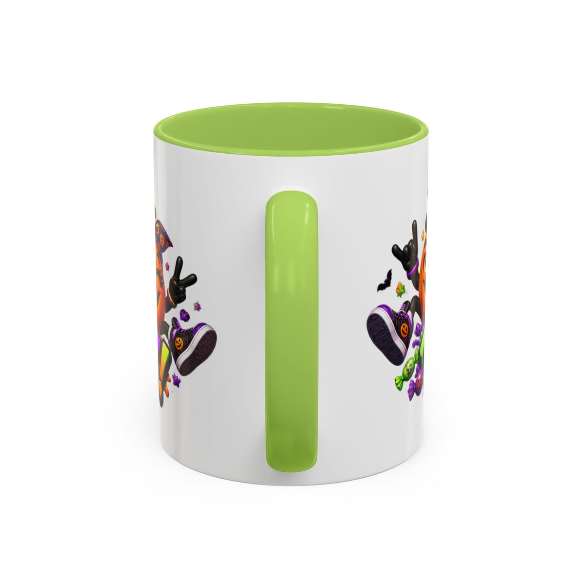 Too Lit to Quit Halloween Pumpkin Party White Mug