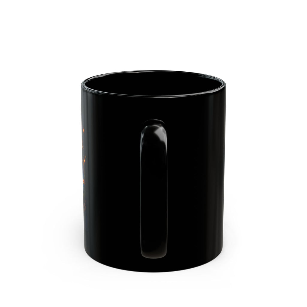 Halloween Bat Mug – "Caution: Bat-titude Problem" Black Coffee Cup (11oz, 15oz)