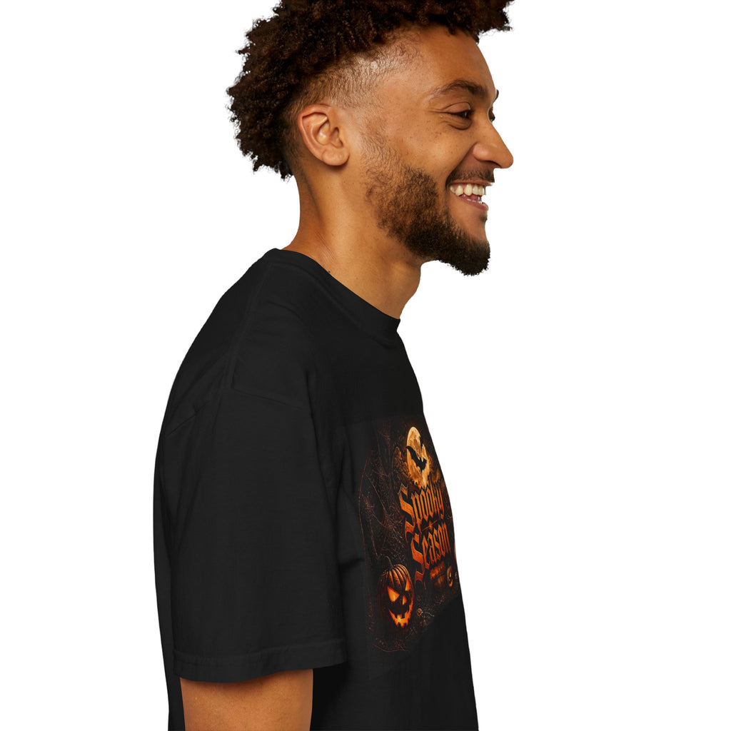 Spooky Season Halloween T-Shirt — Pumpkin Jack-O'-Lantern Graphic Tee