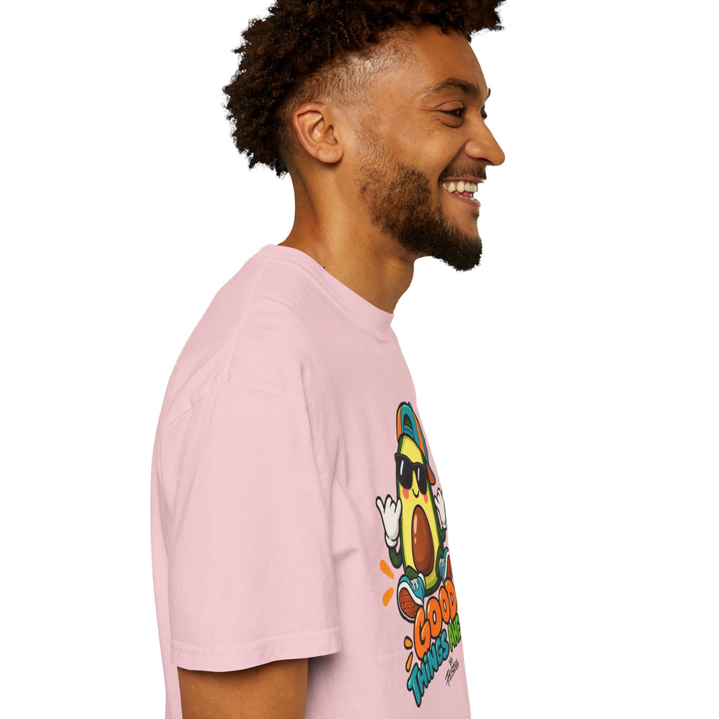 Good Things Ahead Avocado Graphic T-Shirt | Festora Everyday