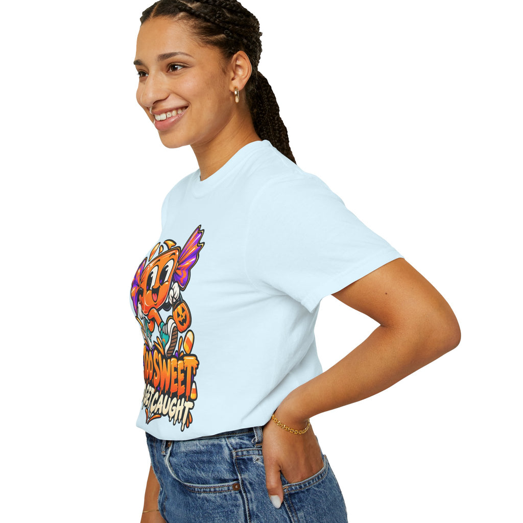 Too Sweet to Get Caught – Cute Halloween Candy T-Shirt