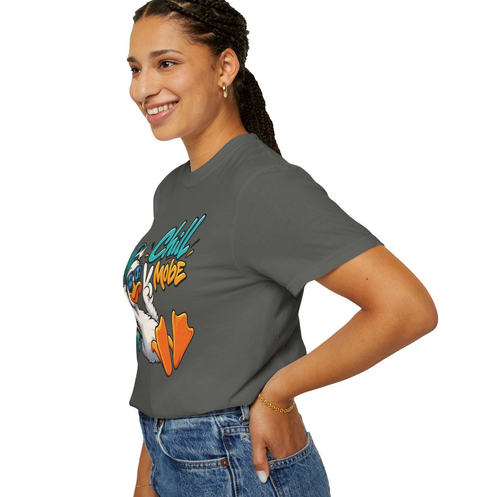 Chill Mode Duck Graphic T-Shirt | Festora Everyday