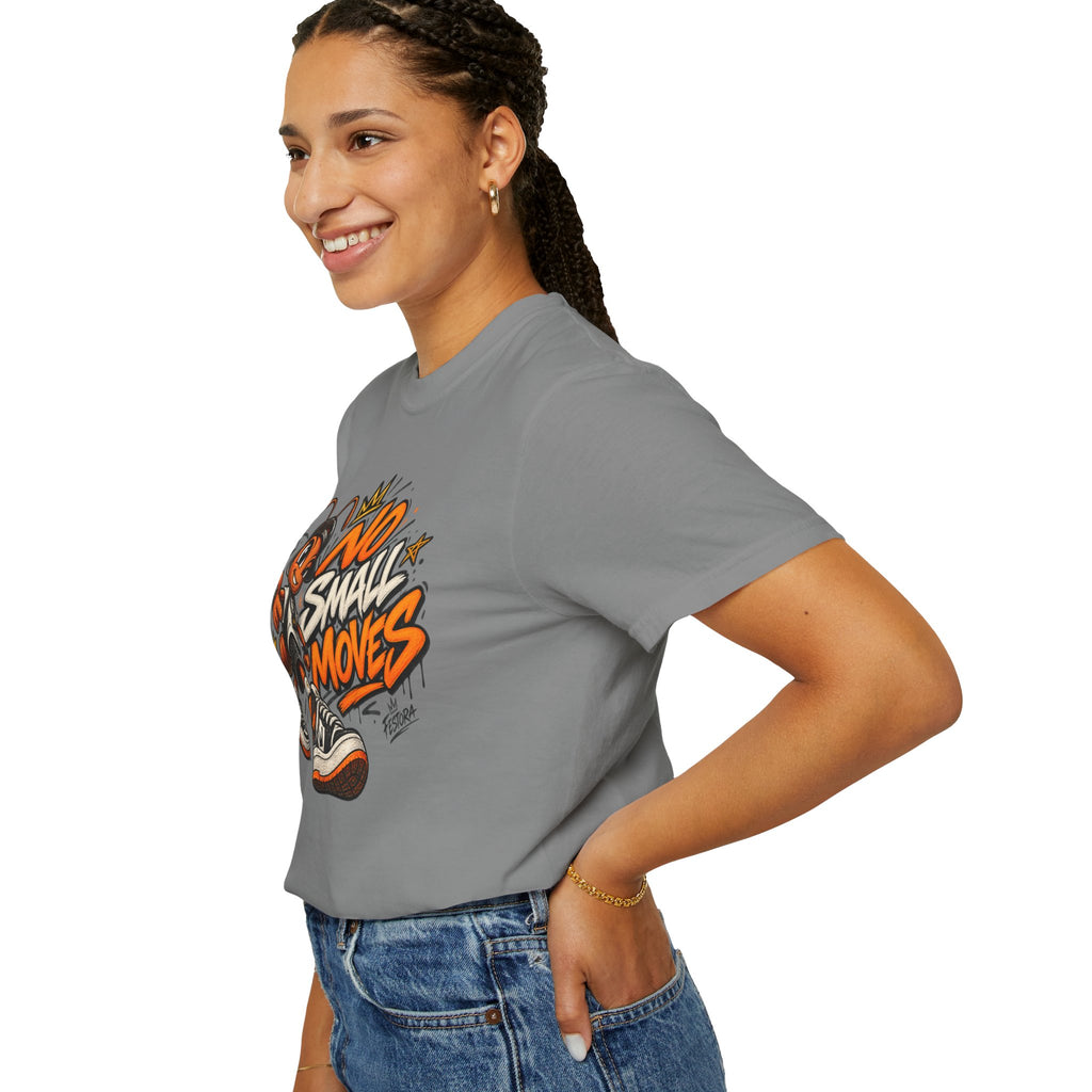 No Small Moves T-Shirt — Retro Sneaker Character Graphic Tee