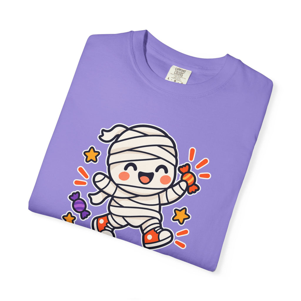 Wrapped but Sweet Halloween T-Shirt | Cute Mummy Graphic Tee