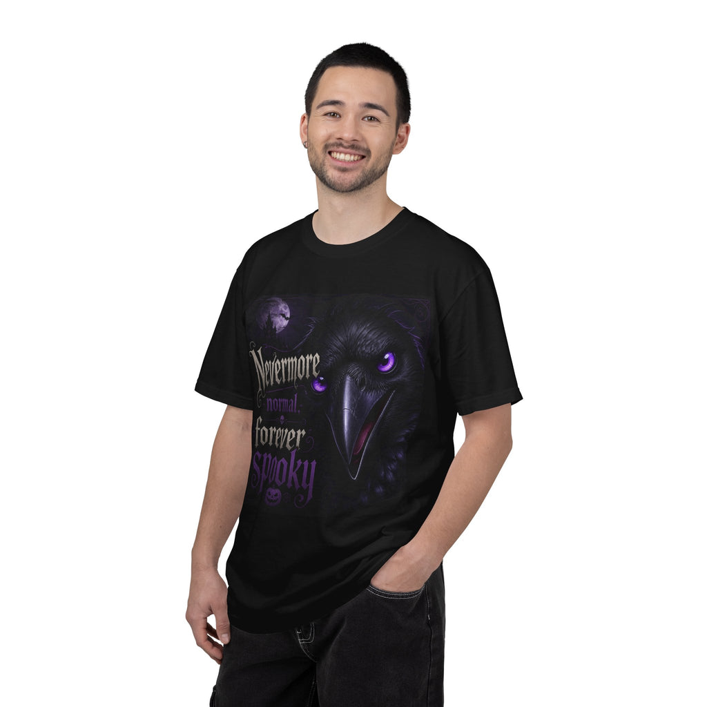 Nevermore Forever Spooky T-Shirt — Gothic Raven Halloween Tee
