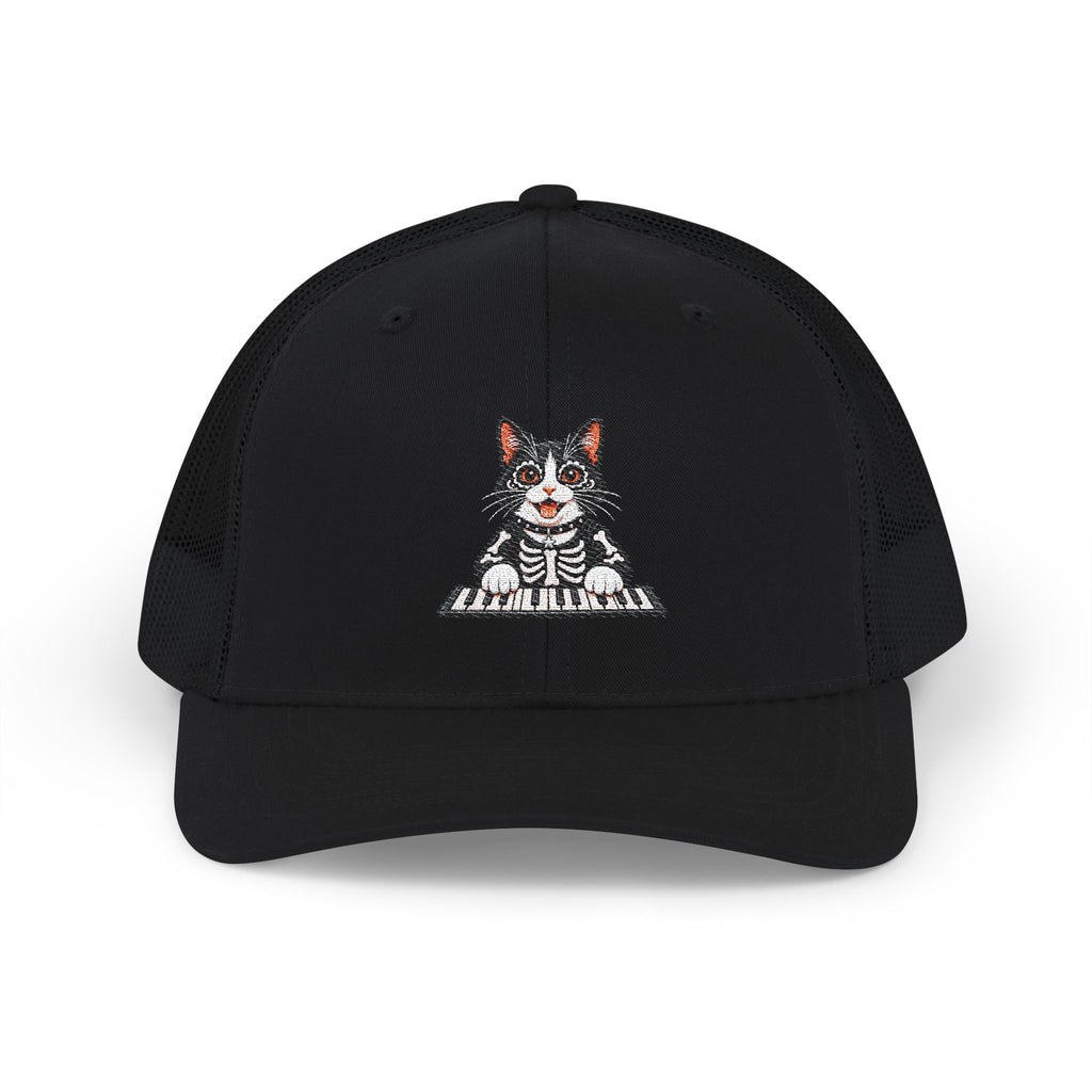 Jax the Keyboard Cat Embroidered Trucker Cap