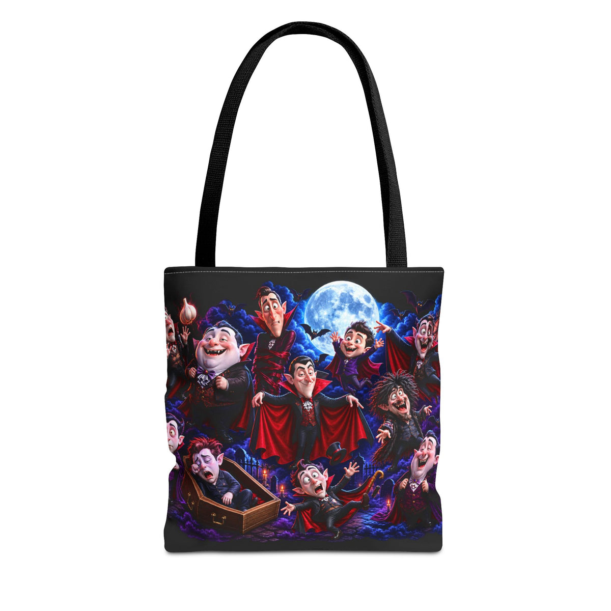Vampire Night All-Over Print Tote Bag