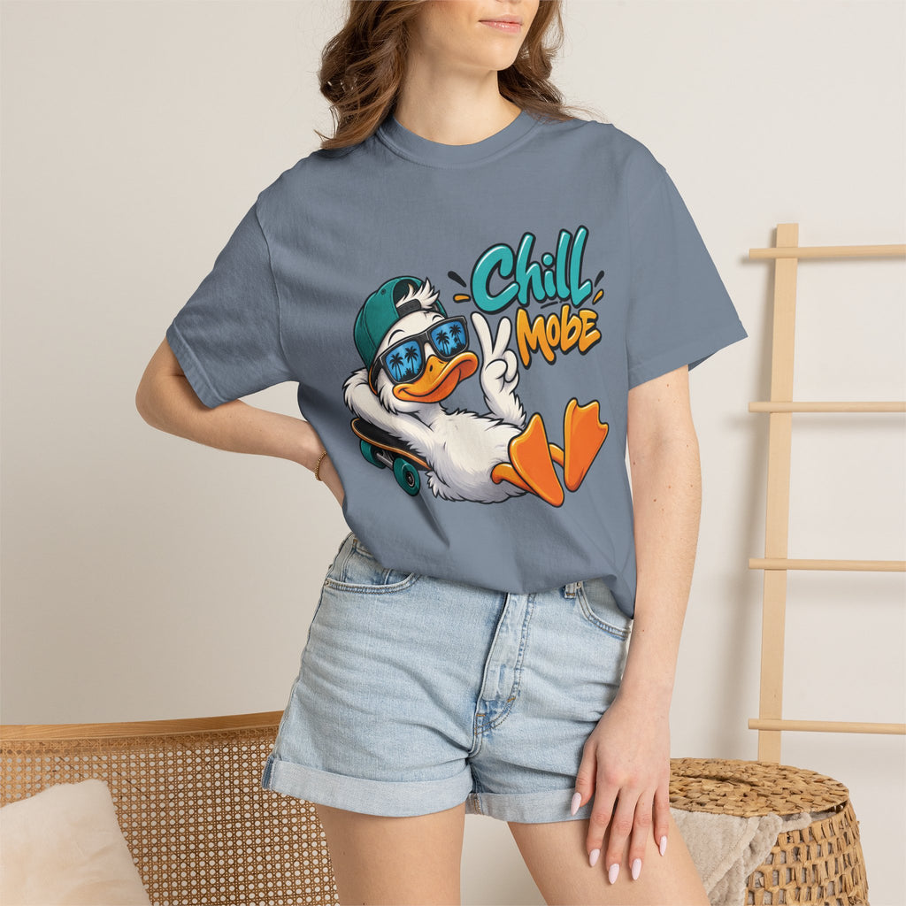 Chill Mode Duck Graphic T-Shirt | Festora Everyday