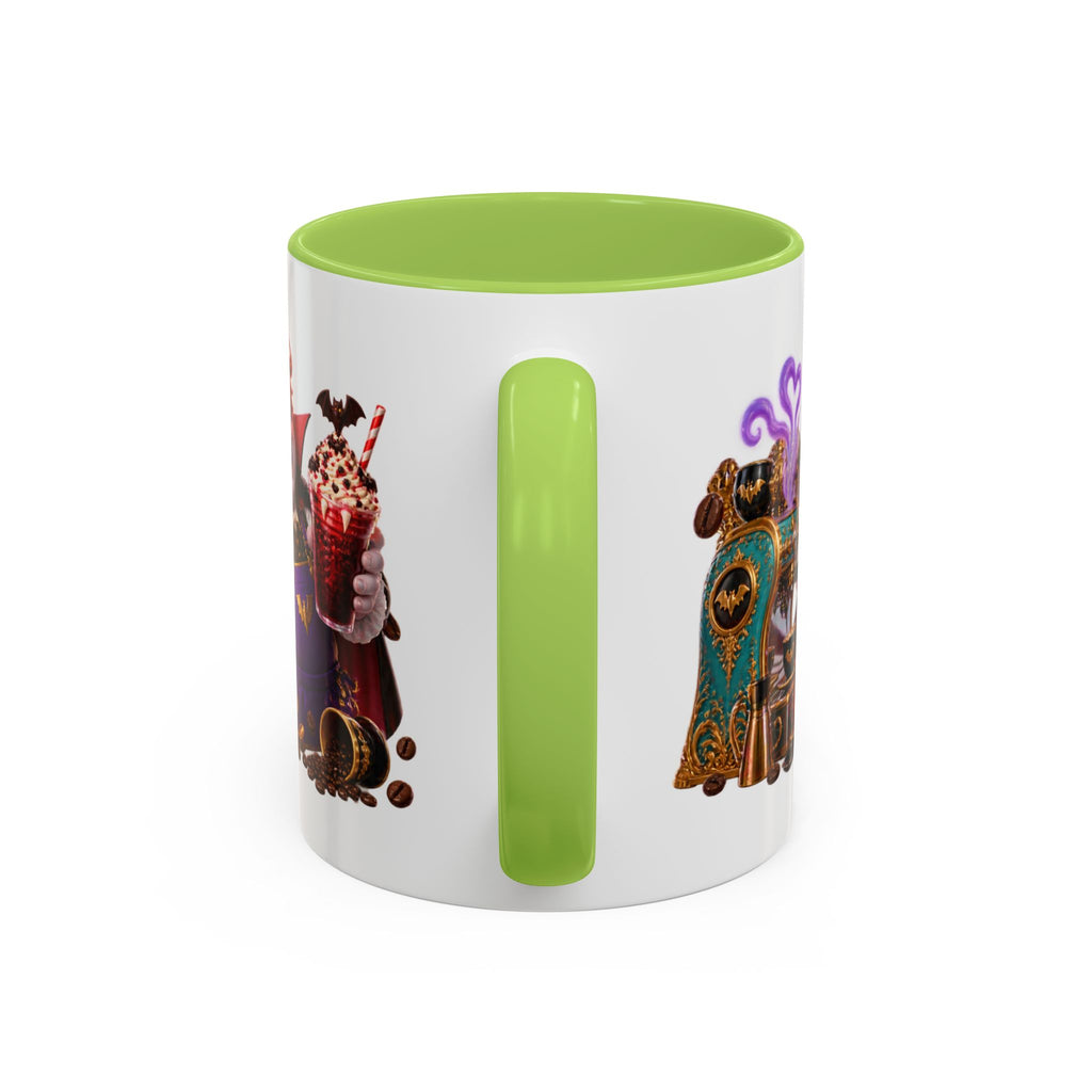 Love at First Bite Vampire Barista Halloween White Mug