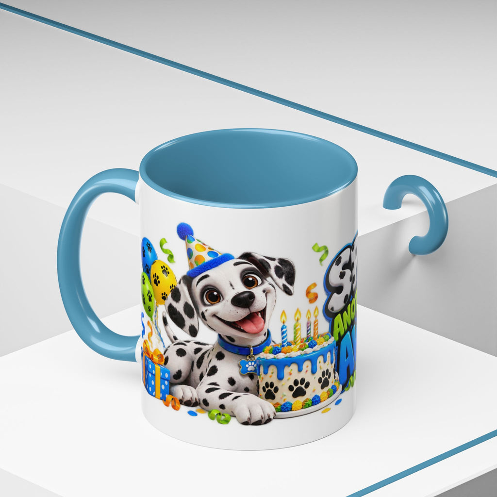 Dalmatian Birthday Mug – Spotted Another Year of Awesome White Coffee Cup
