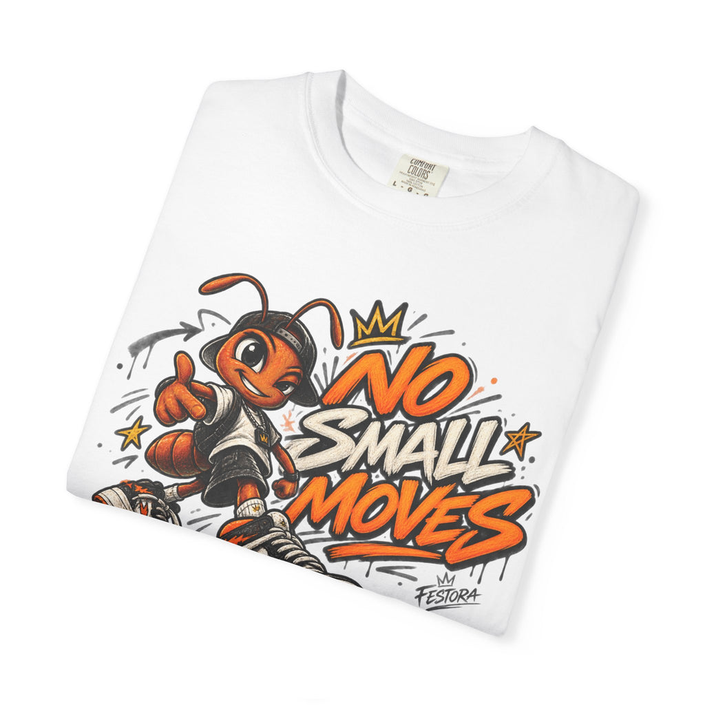 No Small Moves T-Shirt — Retro Sneaker Character Graphic Tee