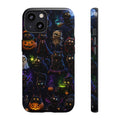 Halloween Black Cat Phone Case — Cute Spooky Pumpkins & Witchy Cats