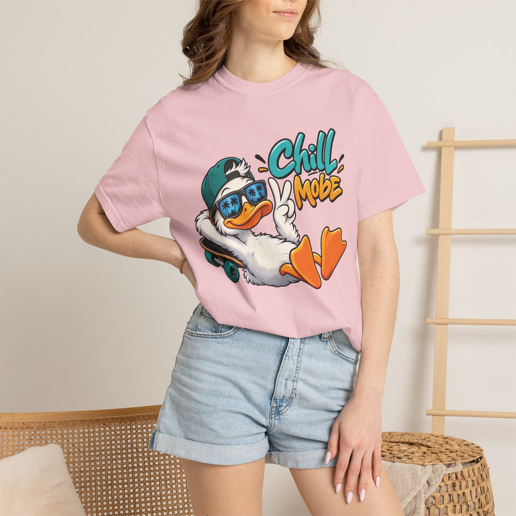Chill Mode Duck Graphic T-Shirt | Festora Everyday