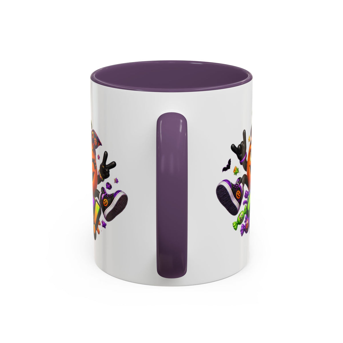 Too Lit to Quit Halloween Pumpkin Party White Mug