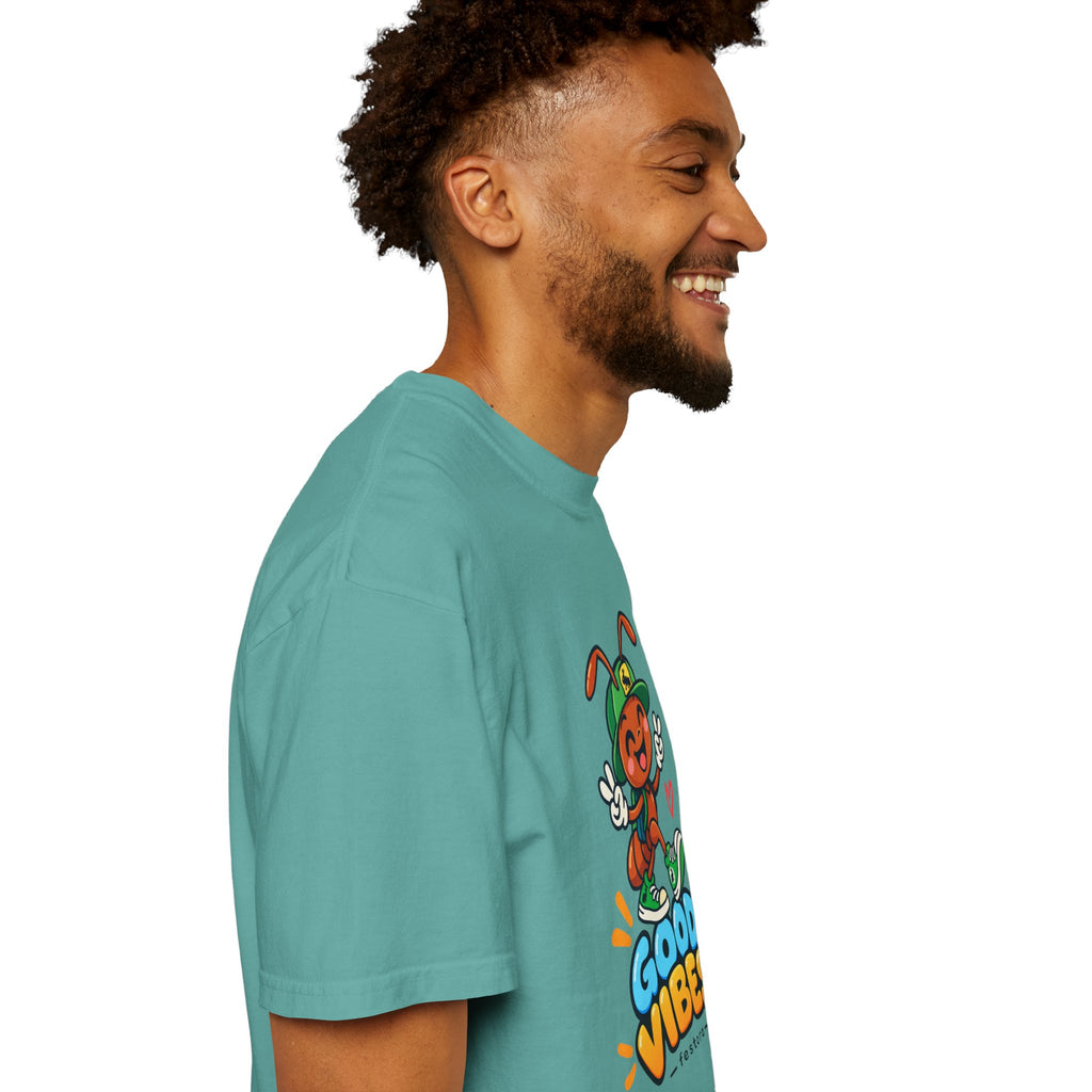 Good Vibes – Happy Ant Graphic T-Shirt