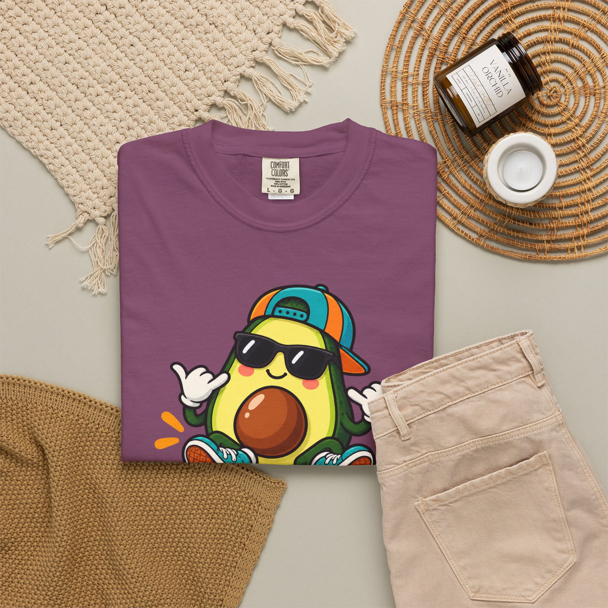 Good Things Ahead Avocado Graphic T-Shirt | Festora Everyday